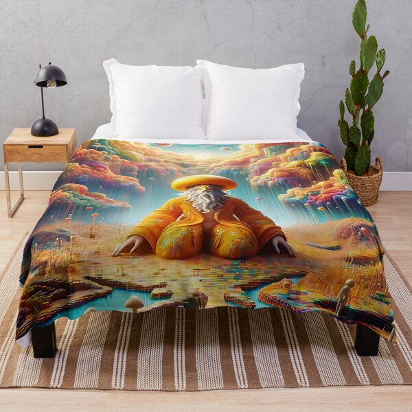 Item preview, Meditation in the rainbow stormspace designed and sold by Golden-Teacher.
