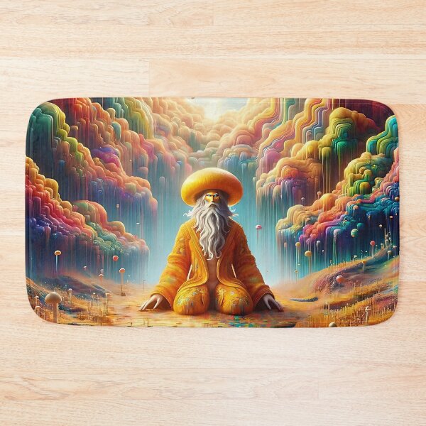 Item preview, Meditation in the rainbow stormspace designed and sold by Golden-Teacher.