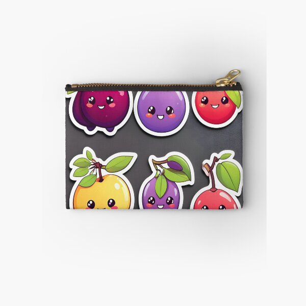 Item preview, cute kawaii Plum fruit  designed and sold by krishnajit22.