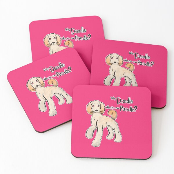 Item preview, Why Doodle when you can Poodle? (Apricot / undocked) designed and sold by Sparklepupfaeri.
