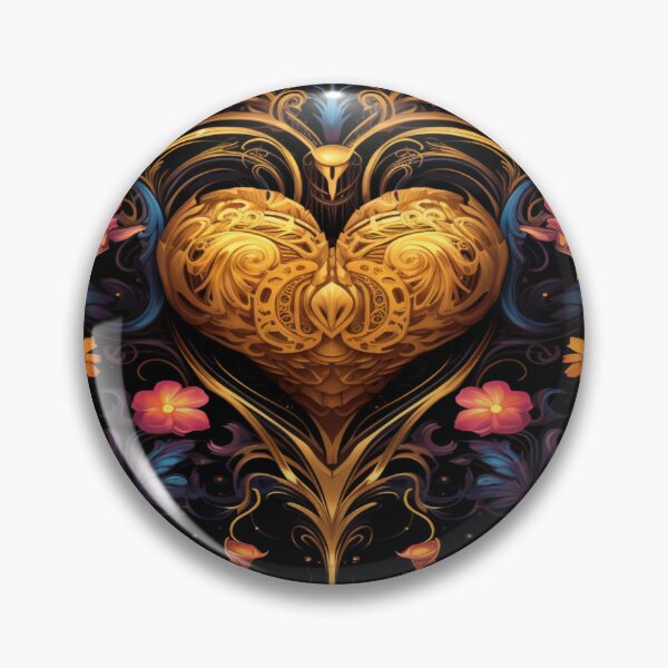 Item preview, Enchanted Floral Heart designed and sold by msDebbieLove.