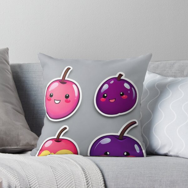 Item preview, lindo kawaii ciruela fruta designed and sold by krishnajit22.