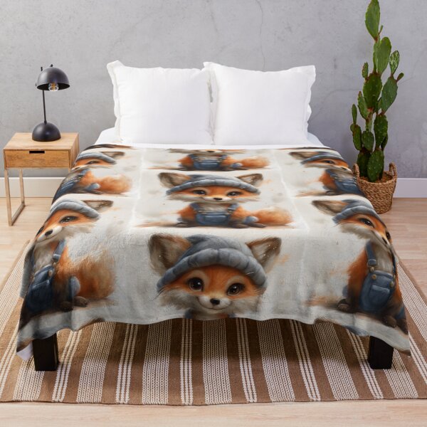 Item preview, Super Cute Fox - Hopscotch designed and sold by SOCaptivating.