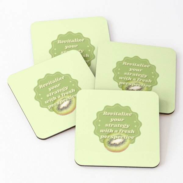 Item preview, Revitalize your strategy with a fresh perspective. - kiwi  designed and sold by KLS01.