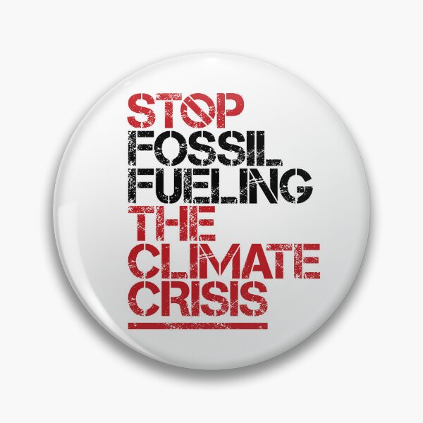 Item preview, Stop Fossil Fueling the Climate Crisis (White) designed and sold by Jarren Nylund.