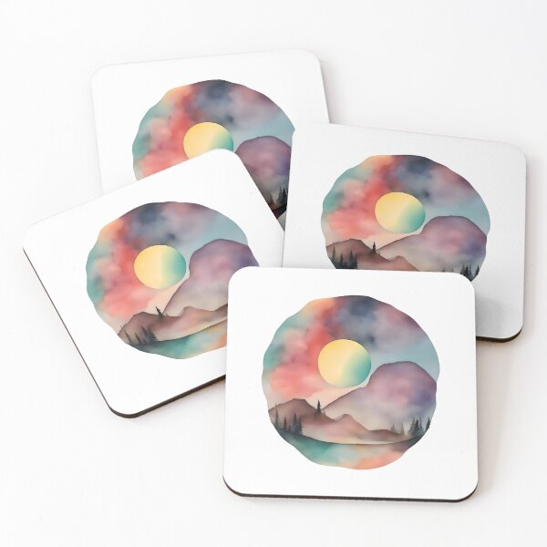 Item preview, Luminous Retreat: Alpine Glow designed and sold by SavvyJuanDesign.