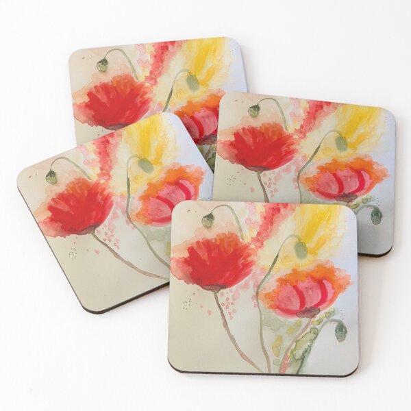 Item preview, Pretty poppies designed and sold by Megan Tipping.