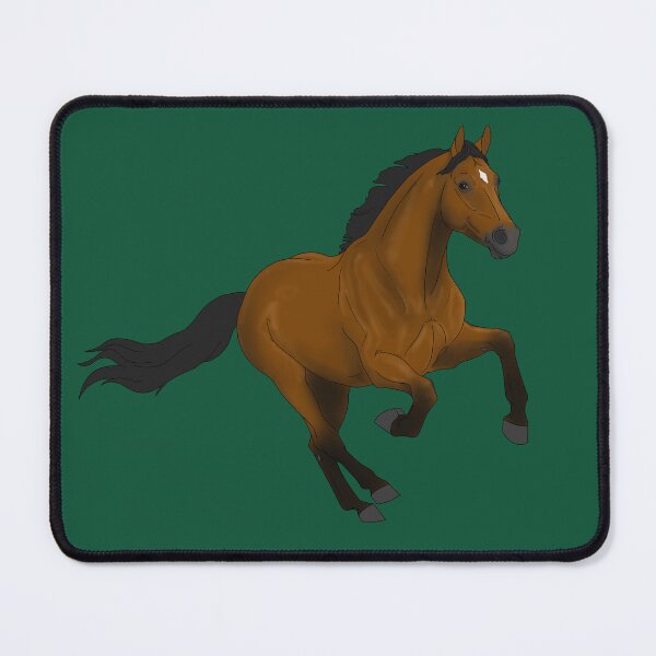 Item preview, Galloping Bay Thoroughbred Horse designed and sold by DappledMoon.