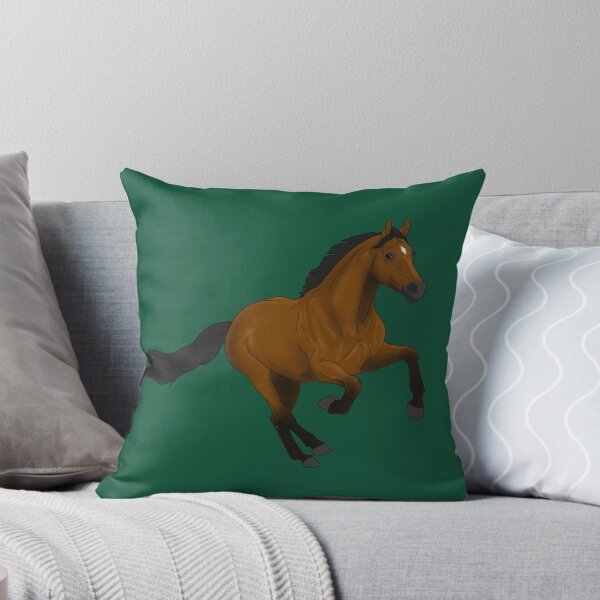 Item preview, Caballo pura sangre de bahía al galope designed and sold by DappledMoon.