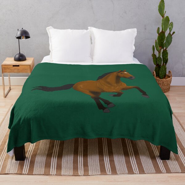 Item preview, Galloping Bay Thoroughbred Horse designed and sold by DappledMoon.