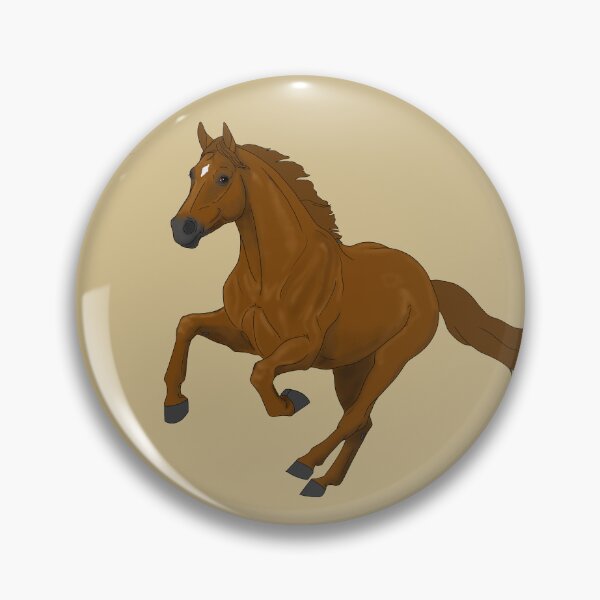 Item preview, Galloping Chestnut Thoroughbred Horse designed and sold by DappledMoon.