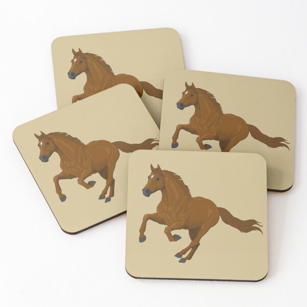 Item preview, Galloping Chestnut Thoroughbred Horse designed and sold by DappledMoon.