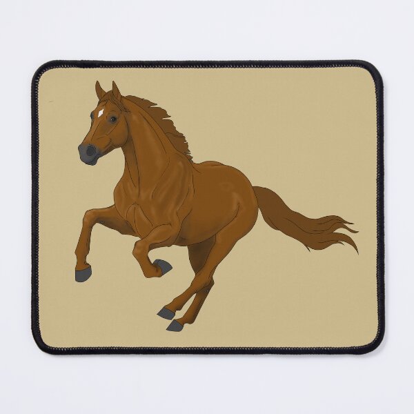 Item preview, Galloping Chestnut Thoroughbred Horse designed and sold by DappledMoon.