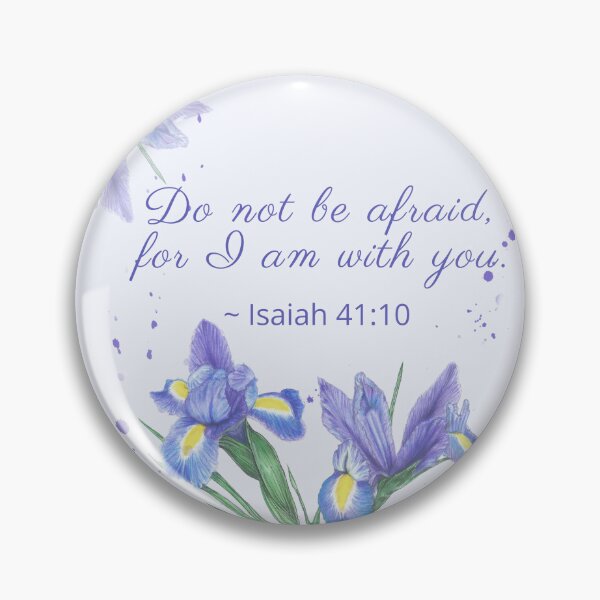 Item preview, Purple Tulip | Do not be afraid, for I am with you. ~ Isaiah 41:10   designed and sold by GiftableGems.