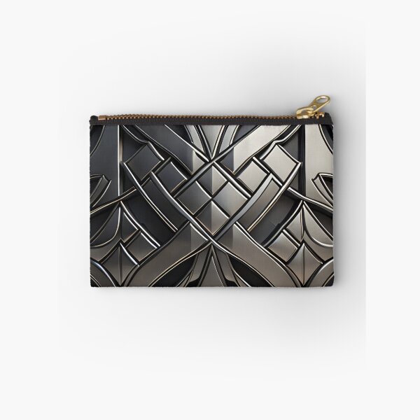 Item preview, silver art deco design 019 designed and sold by fleesphotos.