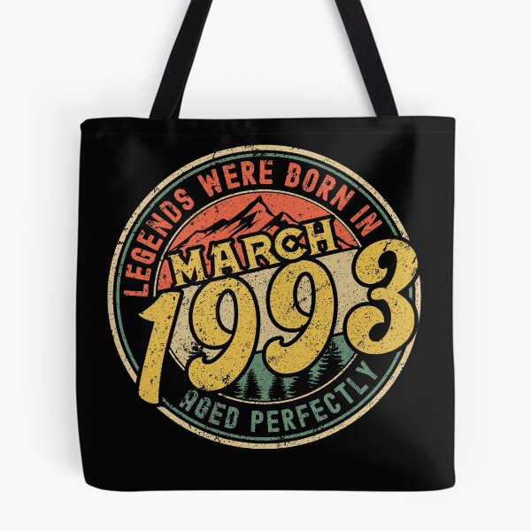 Item preview, Legends were born in MARCH 1993 - aged perfectly - awesome vintage birthday designed and sold by oudinmeissArt.