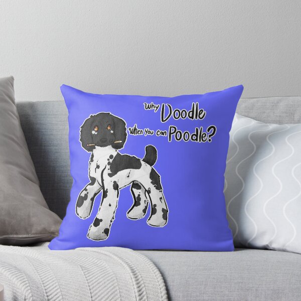 Item preview, Why Doodle when you can Poodle? (Black parti/ docked) designed and sold by Sparklepupfaeri.
