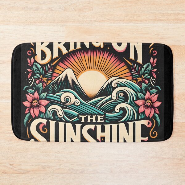 Item preview, Bring on the Sunshine, typography designed and sold by maxmaj.
