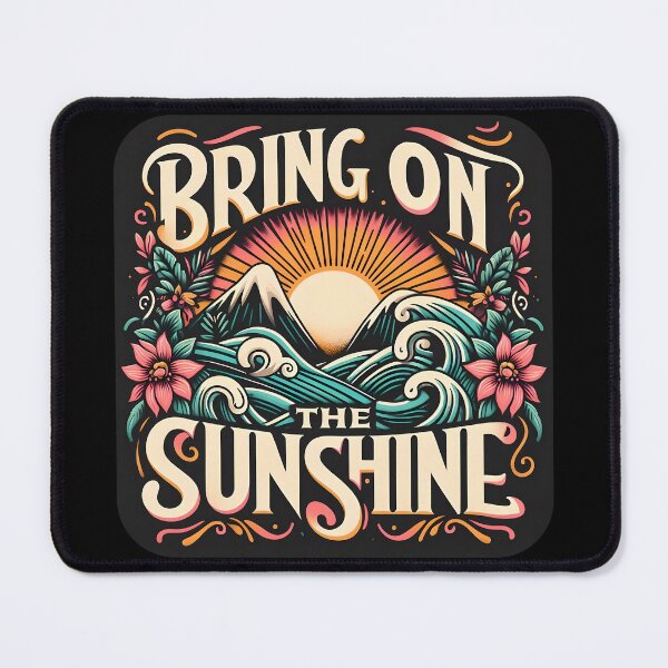 Item preview, Bring on the Sunshine, typography designed and sold by maxmaj.