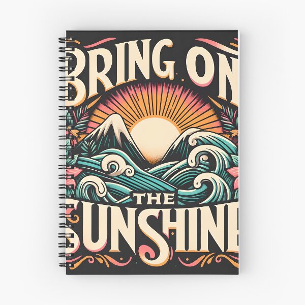 Item preview, Bring on the Sunshine, typography designed and sold by maxmaj.
