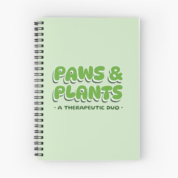 Item preview, paws and plants are the best therapists.  designed and sold by ninjapineapple.