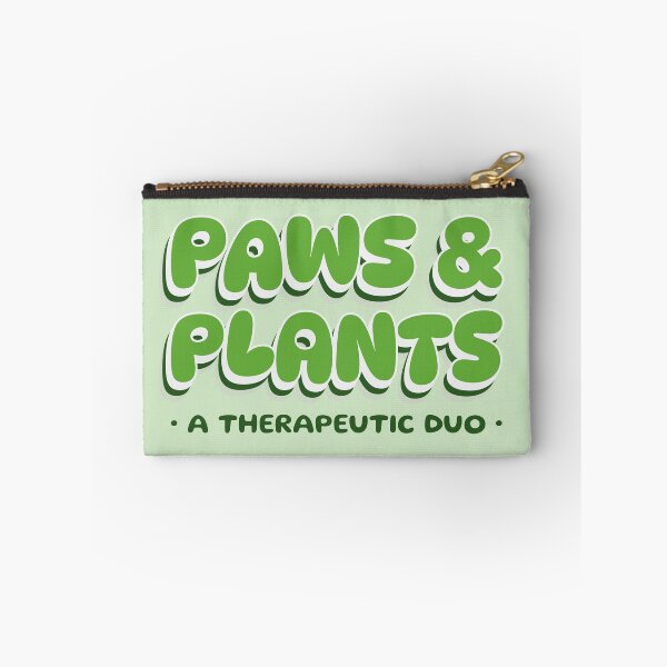 Item preview, paws and plants are the best therapists.  designed and sold by ninjapineapple.