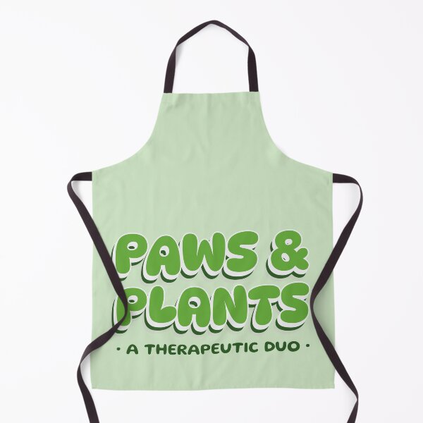 Item preview, paws and plants are the best therapists. designed and sold by ninjapineapple.