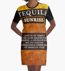 Tequila Graphic T-Shirt Dress