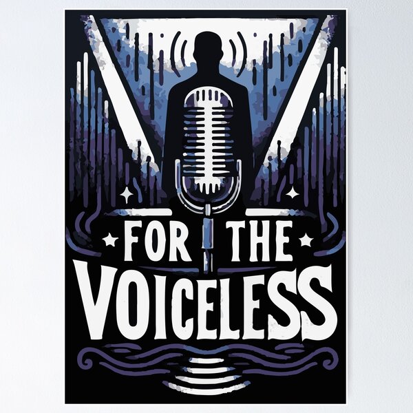 Item preview, Voice For The Voiceless designed and sold by Shrouded Unraveled.