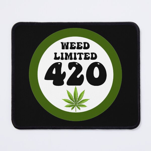 Item preview, 420, Four'n Twenty, weed limited, traffic sign designed and sold by Numbers-Art.