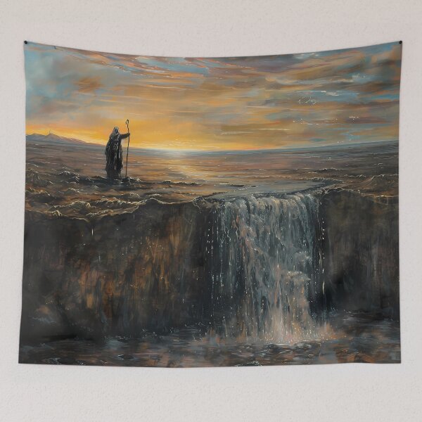 Item preview, Moses Striking the Rock at Horeb designed and sold by LivingArtClips.
