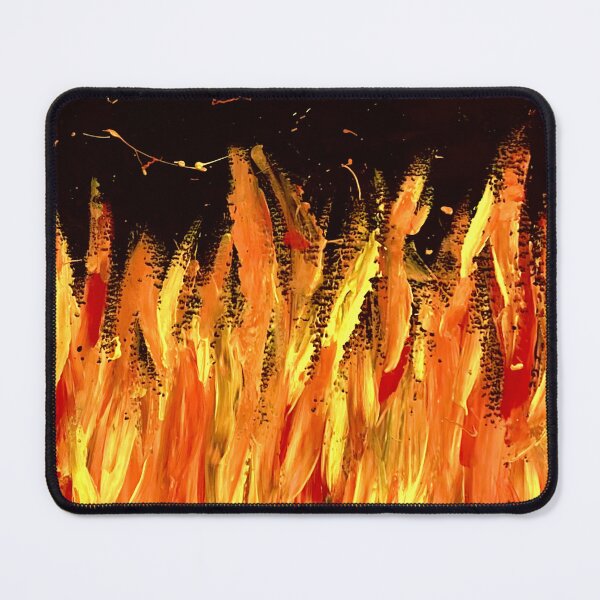 Item preview, Cool fire acrylic painting designed and sold by Aroeldesigns.