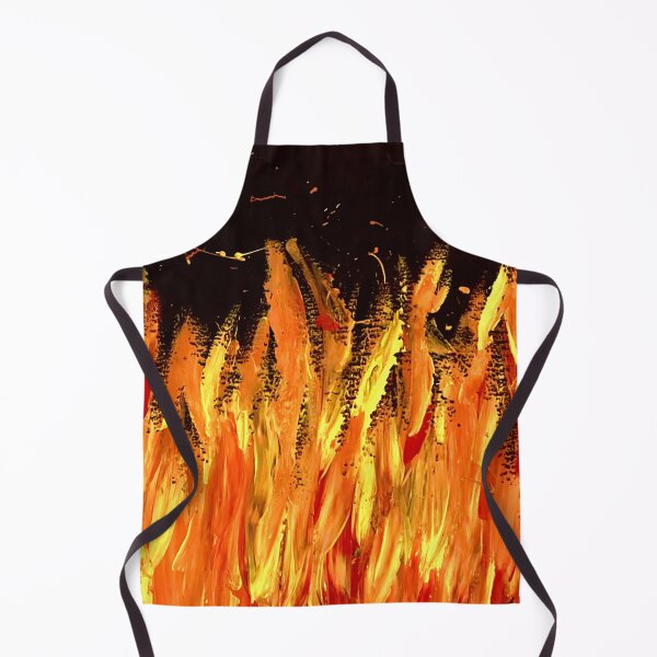 Item preview, Cool fire acrylic painting designed and sold by Aroeldesigns.