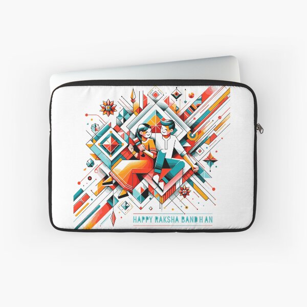 Item preview, Abstract Geometric Raksha Bandhan -happy raksha bandhan-rakhri designed and sold by toobel.