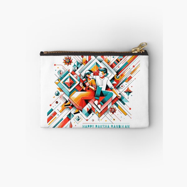 Item preview, Abstract Geometric Raksha Bandhan -happy raksha bandhan-rakhri designed and sold by toobel.