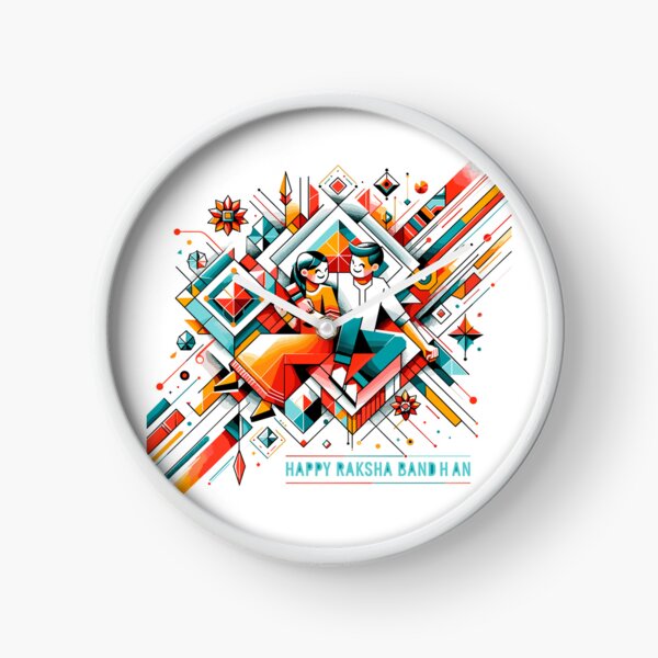 Item preview, Abstract Geometric Raksha Bandhan -happy raksha bandhan-rakhri designed and sold by toobel.