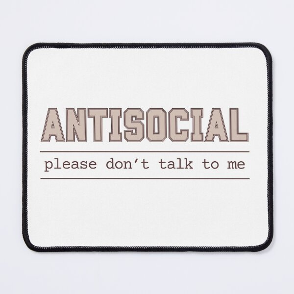 Item preview, Introvert and Antisocial Centered Funny Graphic Design designed and sold by NebulaGifts.