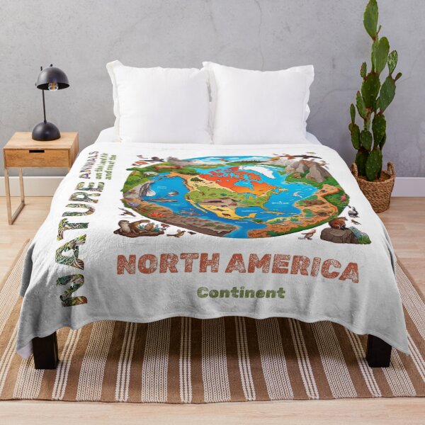 Item preview, Nature Animals of North America Continent designed and sold by RATHERGOODMEDIA.
