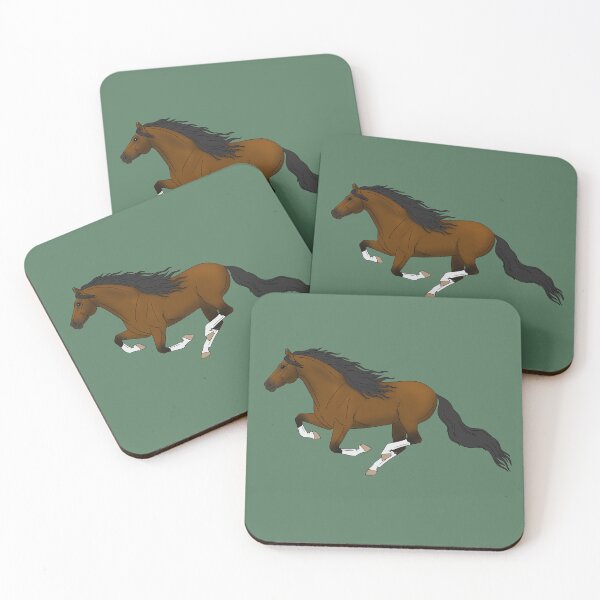 Item preview, Galloping Bay Horse designed and sold by DappledMoon.