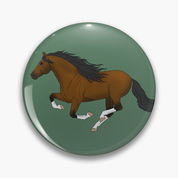 Item preview, Galloping Bay Horse designed and sold by DappledMoon.
