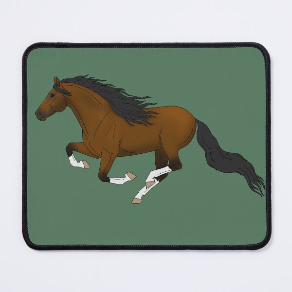 Item preview, Galloping Bay Horse designed and sold by DappledMoon.