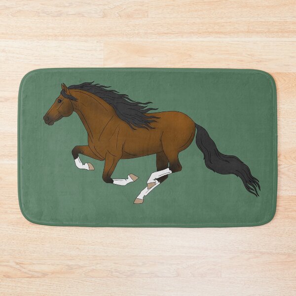 Item preview, Galloping Bay Horse designed and sold by DappledMoon.