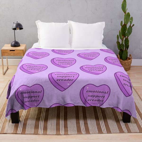Item preview, Emotional Support Ereader - Purple designed and sold by BecomingBookish.