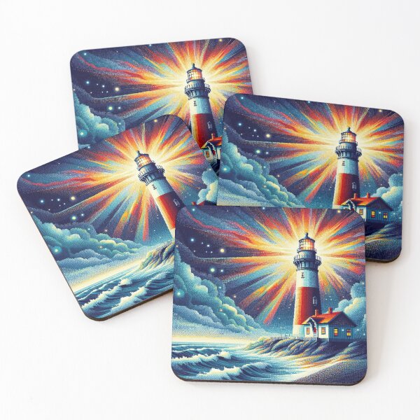Item preview, Lighthouse at Dawn designed and sold by Lakii13.