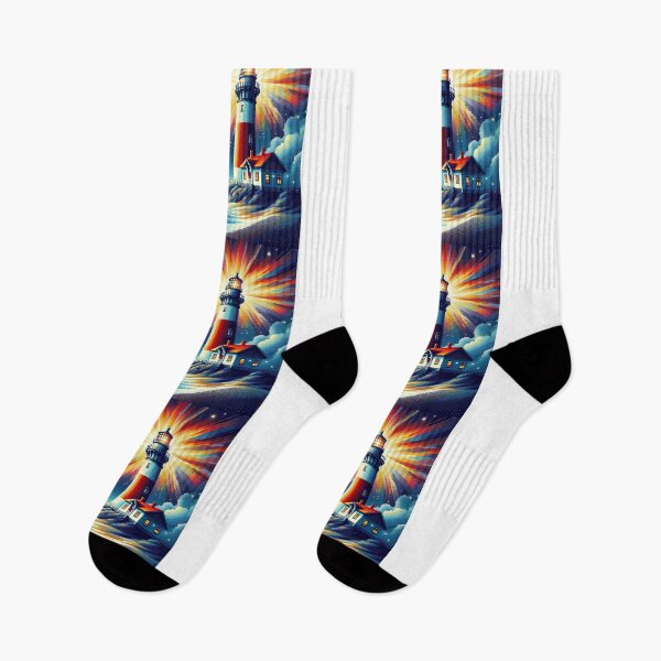 Item preview, Lighthouse at Dawn designed and sold by Lakii13.