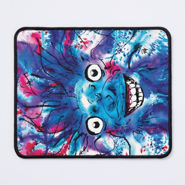 Item preview, Kooky Kreatures 'Laney: The Blue Llama' Caricature Print — Art by Paquita designed and sold by Art-by-Paquita.