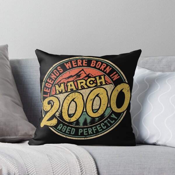 Item preview, Legends were born in MARCH 2000 - aged perfectly - awesome vintage birthday designed and sold by oudinmeissArt.