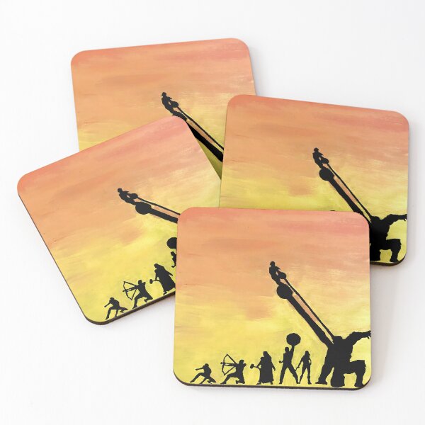 Item preview, Superhero silhouette painting designed and sold by Aroeldesigns.