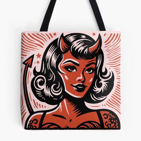 Item preview, Retro Devil Girl designed and sold by Texterns.