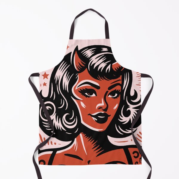 Item preview, Retro Devil Girl designed and sold by Texterns.